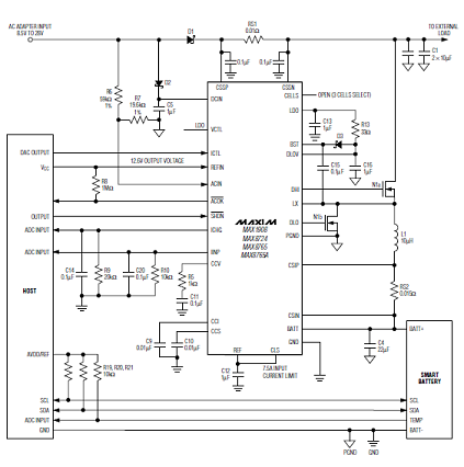 Max8724 circuit diagram